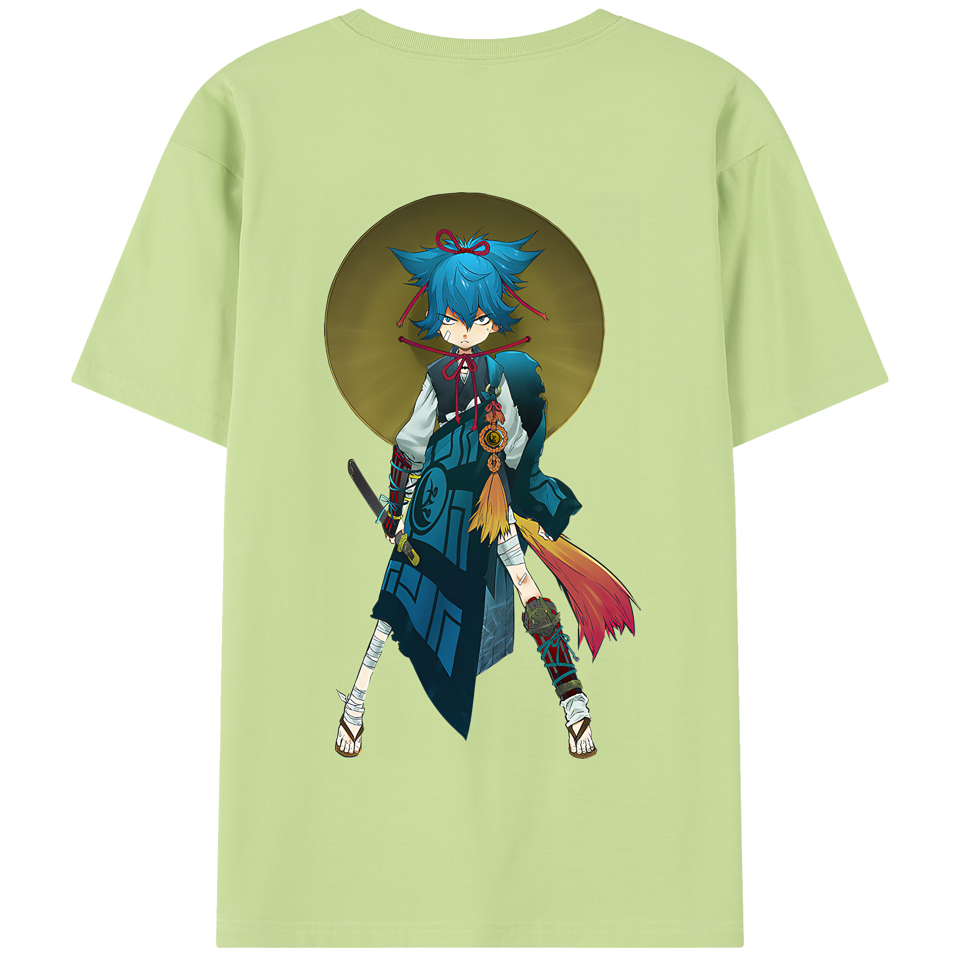 （画像用） 刀剣乱舞 Touken Ranbu 綿100％半袖Tシャツ（背面プリント）